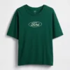 Heavyweight Ford Graphic Crop T-Shirt