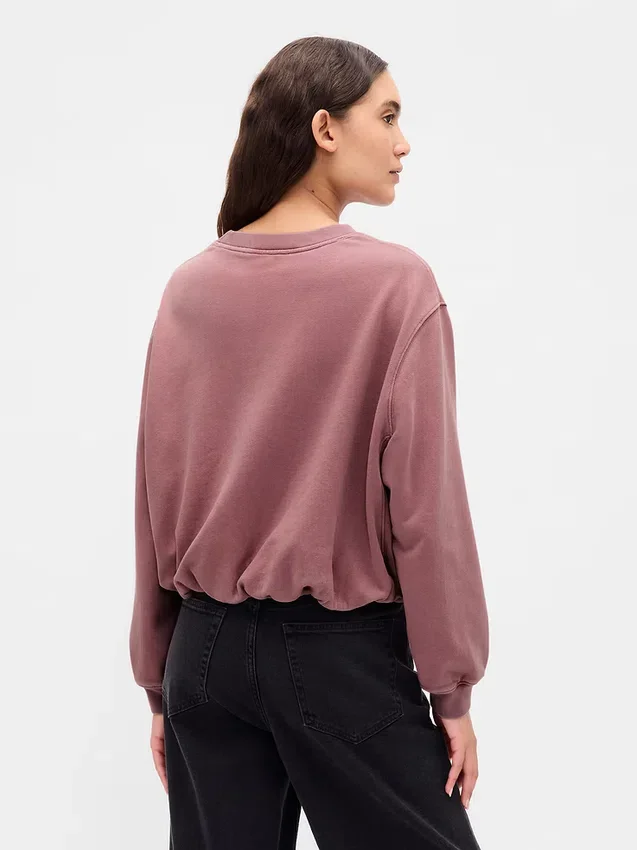 Heavyweight French Terry Bubble Sweatshirt