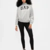 Heavyweight French Terry Oversized Mockneck Logo Sweatshirt