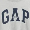 Heavyweight French Terry Oversized Mockneck Logo Sweatshirt