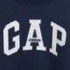 Heavyweight French Terry Oversized Mockneck Logo Sweatshirt