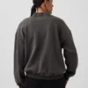 Heavyweight French Terry Oversized Mockneck Sweatshirt