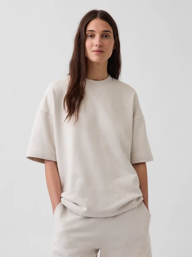 Heavyweight French Terry Oversized Sweatshirt