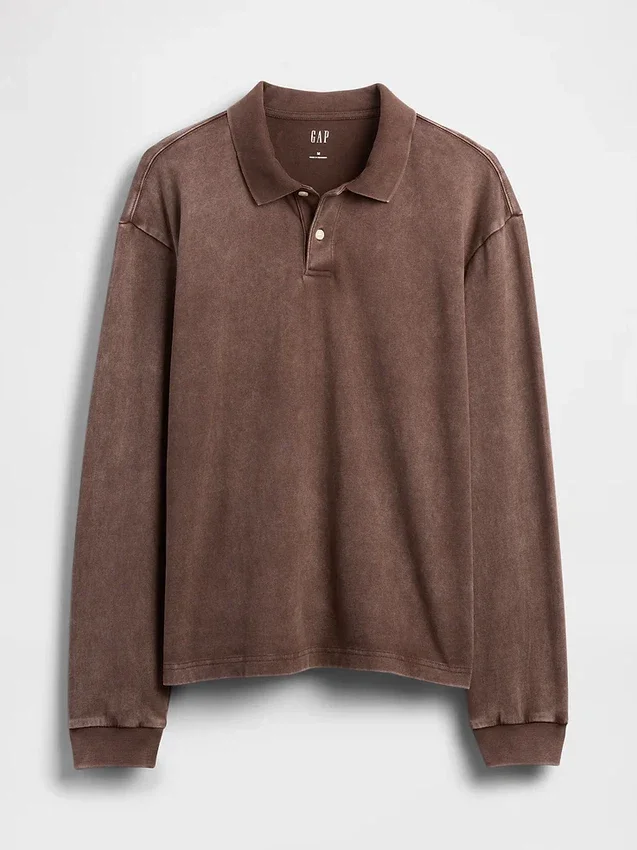 Heavyweight Jersey Polo Shirt