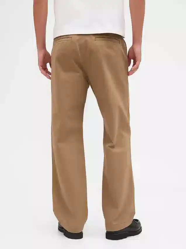 Heavyweight Twill '90S Loose Khakis