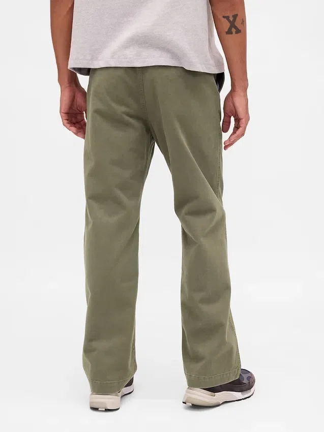 Heavyweight Twill '90S Loose Khakis