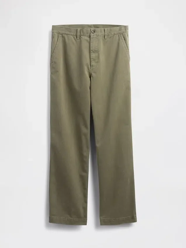 Heavyweight Twill '90S Loose Khakis
