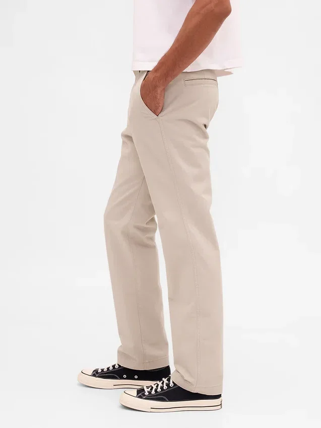Heavyweight Twill Relaxed Straight Khakis