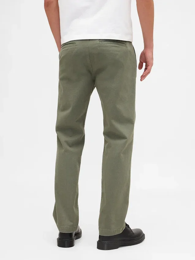Heavyweight Twill Relaxed Straight Khakis