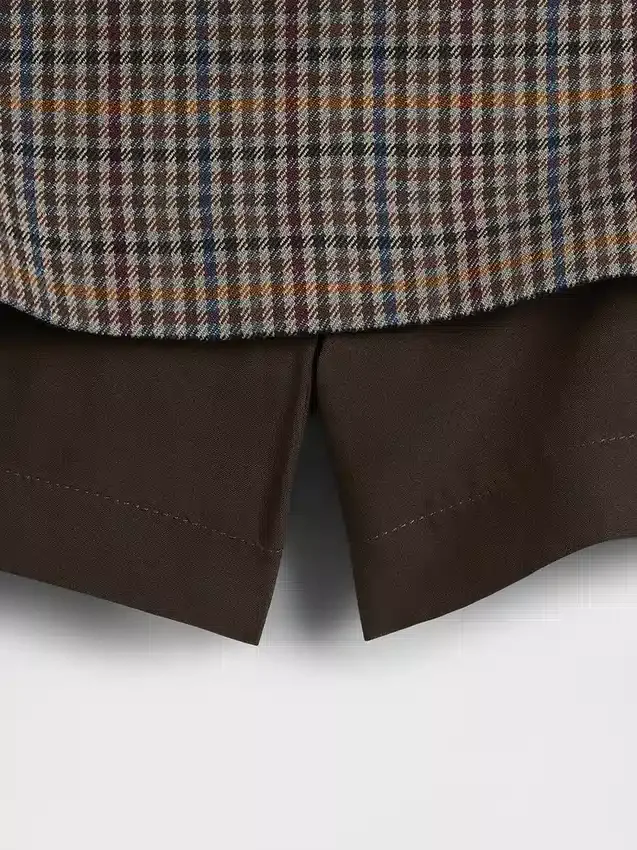 Herringbone Mini Skort