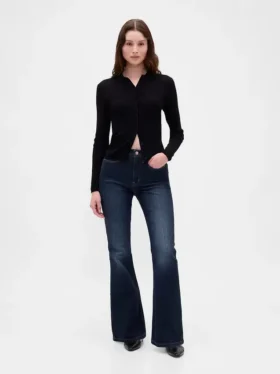 High Rise '70S Flare Jeans