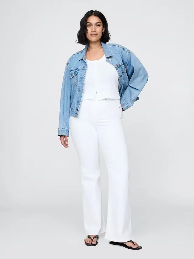 High Rise '70S Flare Jeans