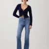 High Rise '70S Flare Jeans