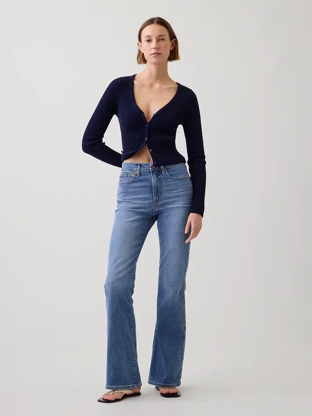 High Rise '70S Flare Jeans