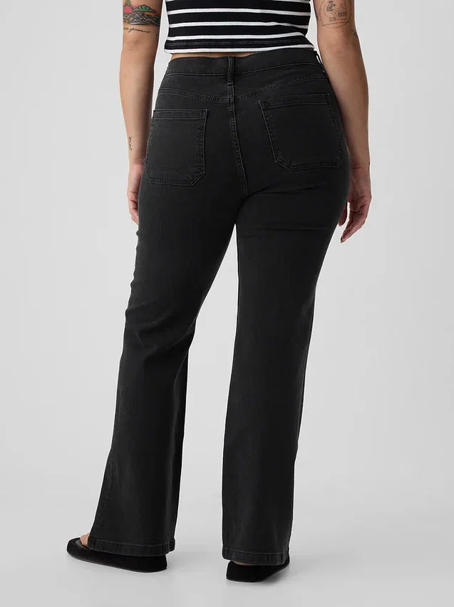 High Rise '70S Flare Jeans