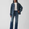 High Rise '90S Slim Straight Crop Jeans