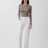High Rise '90S Slim Straight Crop Jeans