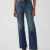 High Rise '90S Slim Straight Crop Jeans