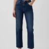 High Rise '90S Slim Straight Crop Jeans