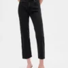 High Rise '90S Slim Straight Crop Jeans