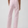 High Rise '90S Slim Straight Crop Jeans