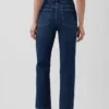 High Rise '90S Slim Straight Crop Jeans