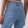 High Rise '90S Slim Straight Crop Jeans