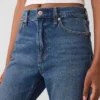 High Rise '90S Slim Straight Crop Jeans