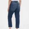 High Rise '90S Slim Straight Crop Jeans