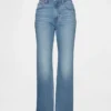 High Rise '90S Slim Straight Crop Jeans