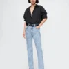 High Rise '90S Slim Straight Jeans