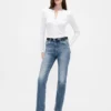 High Rise '90S Slim Straight Jeans