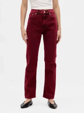 High Rise ’90S Slim Straight Jeans