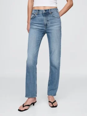 High Rise ’90S Slim Straight Jeans