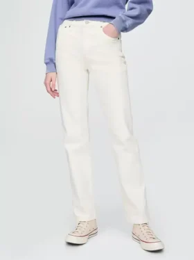 High Rise ’90S Slim Straight Jeans