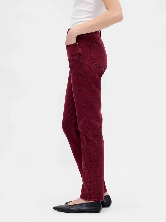 High Rise '90S Slim Straight Jeans