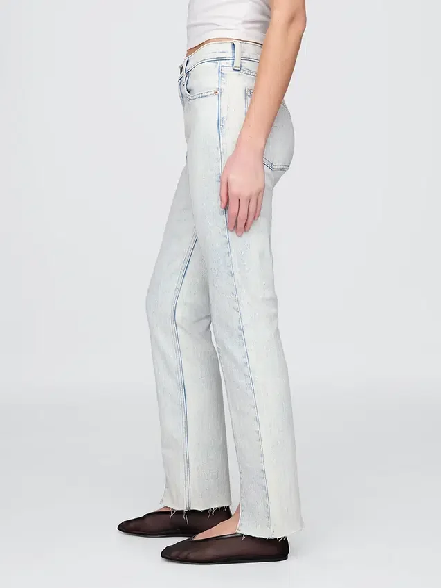High Rise '90S Slim Straight Jeans