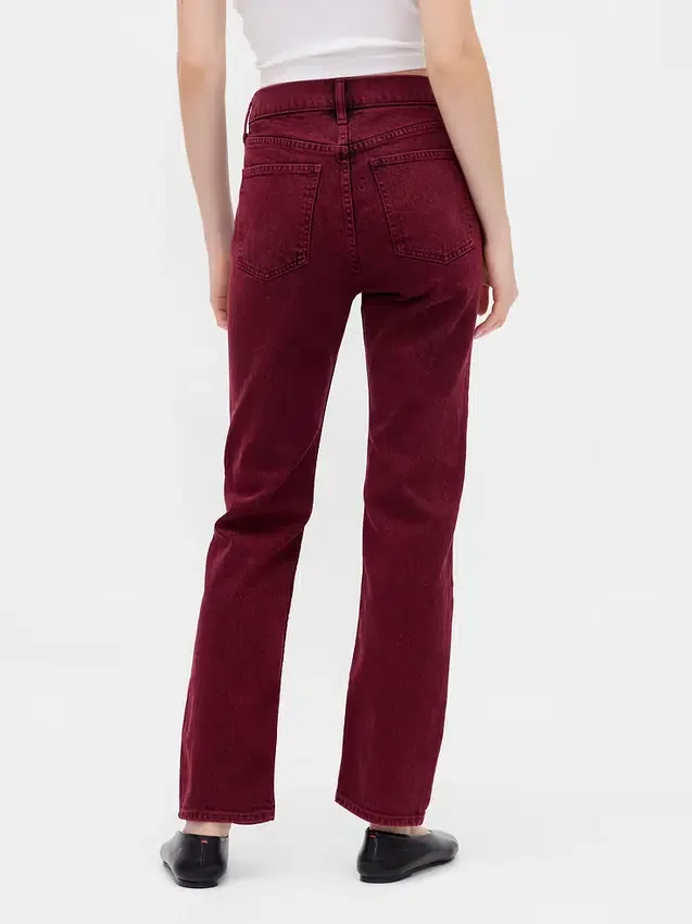 High Rise '90S Slim Straight Jeans