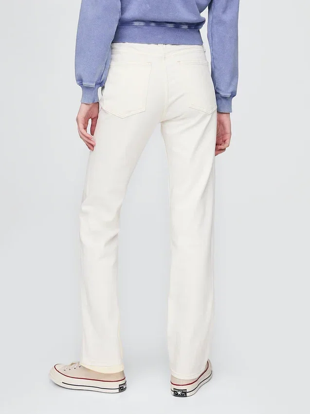High Rise '90S Slim Straight Jeans