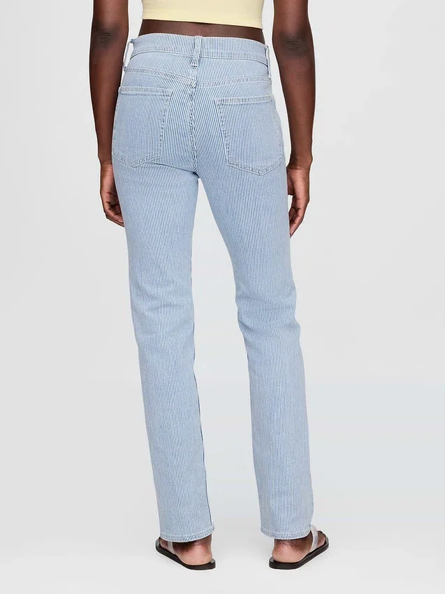 High Rise '90S Slim Straight Jeans