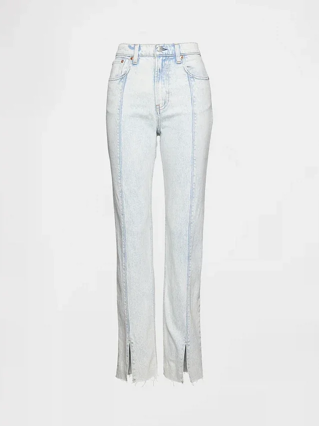High Rise '90S Slim Straight Jeans