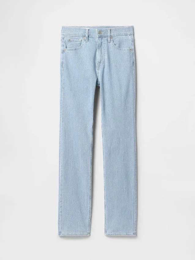 High Rise '90S Slim Straight Jeans