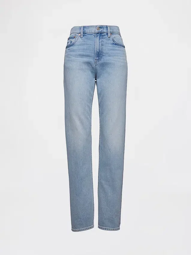 High Rise '90S Slim Straight Jeans