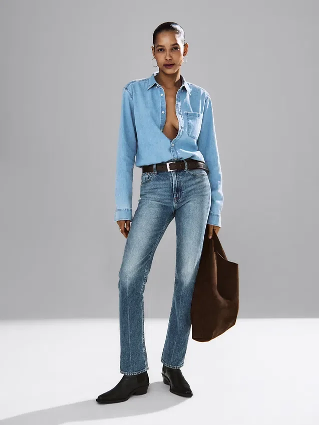 High Rise '90S Slim Straight Jeans
