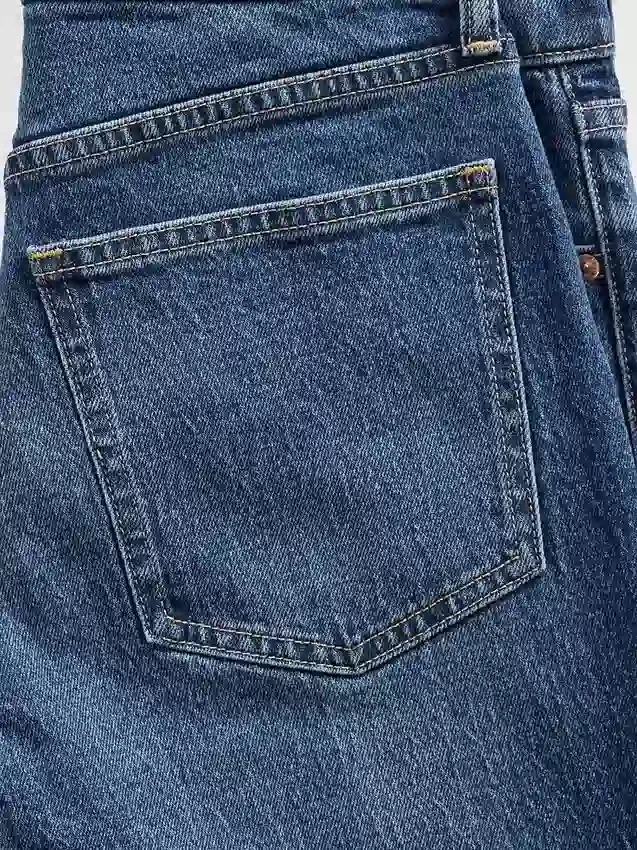 High Rise '90S Slim Straight Jeans
