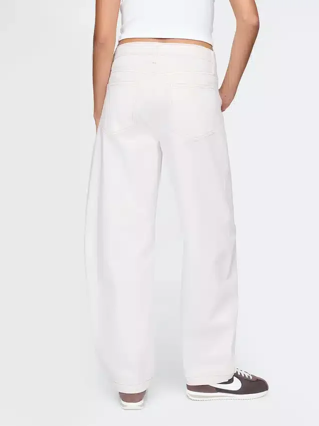 High Rise Barrel Carpenter Jeans