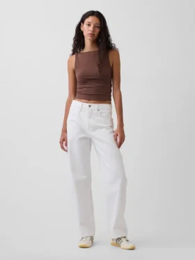 High Rise Barrel Jeans