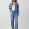 High Rise Barrel Jeans
