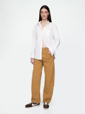 High Rise Barrel Jeans