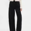 High Rise Barrel Jeans